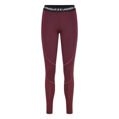 Under Armour Ua Coldgear Novelty Legging Burgundy