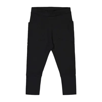 Unisex Pants Leggings Svart Gugguu