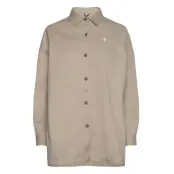 Utility Woven Shirt Sport Shirts Long-sleeved Beige Converse