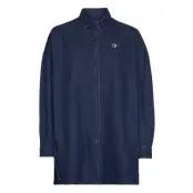 Utility Woven Shirt Sport Shirts Long-sleeved Blue Converse