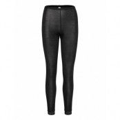 Juliana Wool Legging Bottoms Leggings Svart Femilet