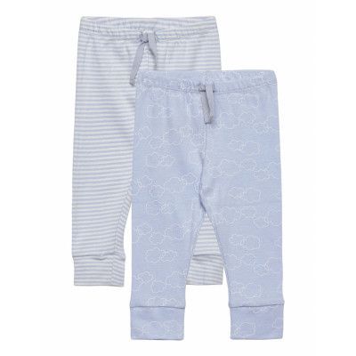 V-2Pk Knt Btm Baby Trousers Blå GAP