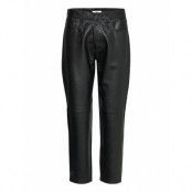 Valdi Pant Trousers Leather Leggings/Byxor Svart IBEN