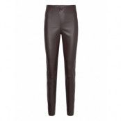 Veganibbchrista Leggins *Villkorat Erbjudande Trousers Leather Leggings/Byxor Brun Bruuns Bazaar