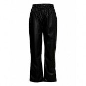 Vera Pu Trousers Trousers Leather Leggings/Byxor Svart Gina Tricot