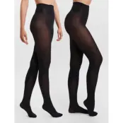 Vero Moda Vmlove Tights - 40 Den 2-Pack Noos - Black - L/XL