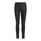 Vila Vicommit Coated Rwsk New Pant-Noos Svart