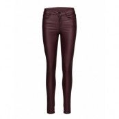 Vicommit Coated Rwsk New Pant *Villkorat Erbjudande Trousers Leather Leggings/Byxor Svart Vila