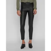 Vila Vicommit New Coated Rwsk Legging-Noos - Black - XXL