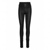 Vivia Leggins Leggings Svart Ravn