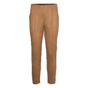 Vmcava Zip Nw Faux Suede Legging Jrs Boo Leggings Brun Vero Moda