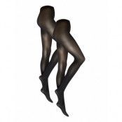 Vmlove Tights - 40 Den 2-Pack Noos Lingerie Pantyhose & Leggings Black Vero Moda
