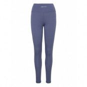 W Comfy High Rise Tight Sport Running-training Tights Blue Super.natural