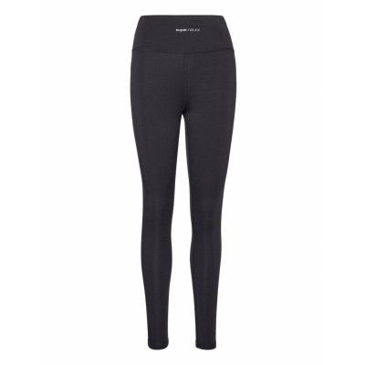 W Comfy High Rise Tight *Villkorat Erbjudande Running/training Tights Svart Super.natural