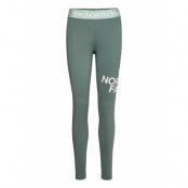 W Flex Mr Tight Running/training Tights Grön The North Face