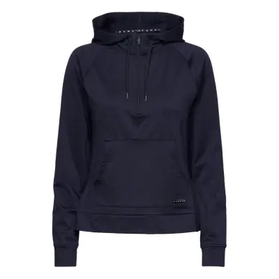W Hooded Cloudspun 1/4 Zip Sport Sweat-shirts & Hoodies Hoodies Navy PUMA Golf
