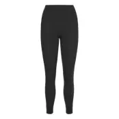W Lng Rib Leg Sport Leggings Black Adidas Sportswear