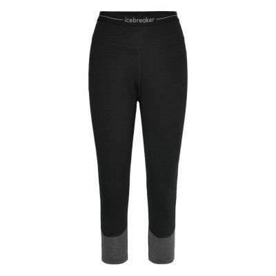 Icebreaker W Mer Z Knit 260 Legless Svart