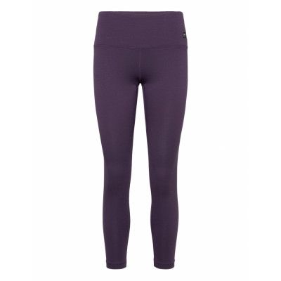W Super Tights Sport Running-training Tights Purple Super.natural