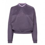 W Tiro Crew Sport Sweat-shirts & Hoodies Sweat-shirts Purple Adidas Sportswear