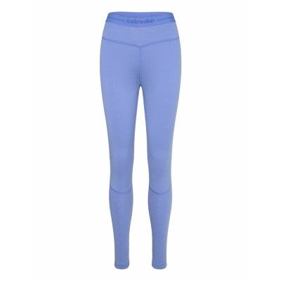 Icebreaker W Z Knit 200 Leggings Blå