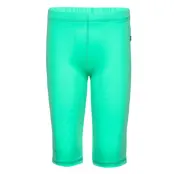 Walrus Sun Leggings Navy 122/128 Sport Uv Clothing Uv Bottoms Grön ISBJÖRN Of Sweden