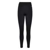 Warming Pintuck Tights Sport Leggings Svart AIM'N