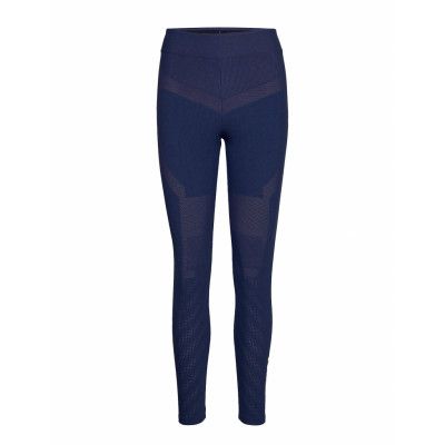 Warpknit Legging Running/training Tights Blå Tommy Sport