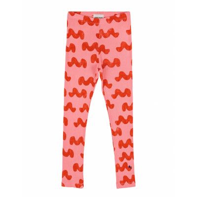 Waves All Over Leggings Leggings Rosa Bobo Choses