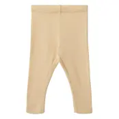 Wheat Rib Leggings Maddy - Beige - 56