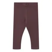 Wheat Rib Leggings Maddy - Brown - 62