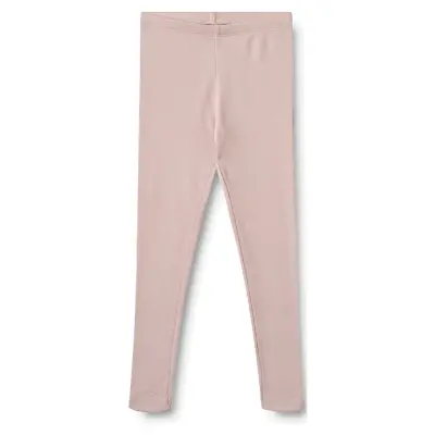 Wheat Rib Leggings Maddy - Pink - 110