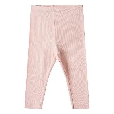 Wheat Rib Leggings Maddy - Pink - 74