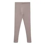 Wheat Rib Leggings Maddy - Purple - 140