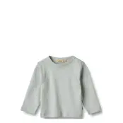 Wheat T-Shirt L/S Milo - Blue - 74