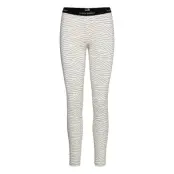 Wmns 200 Oasis Leggings Napasoq Lines Base Layer Bottoms Creme Icebreaker
