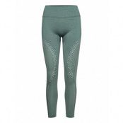 Wo - Legging Sport Running-training Tights Green Calvin Klein Performance