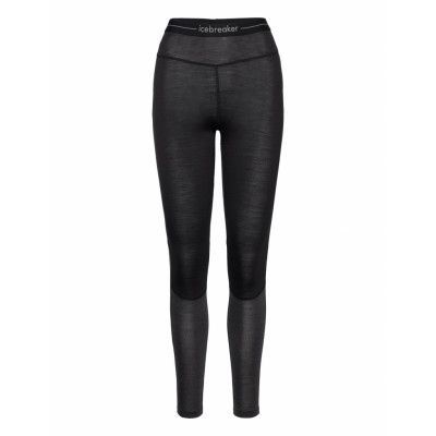 Women 125 Z Knit™ Leggings Bottoms Running-training Tights Black Icebreaker