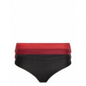 Women's Invisible Thong 3-Pack Sport Panties Thong Red Danish Endurance