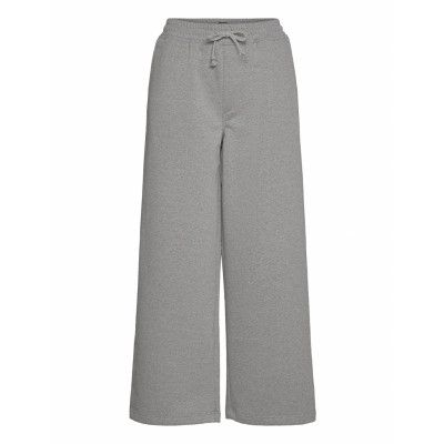 Women'S Wide-Legged Sweatpants Sweatpants Mjukisbyxor Grå R-Collection