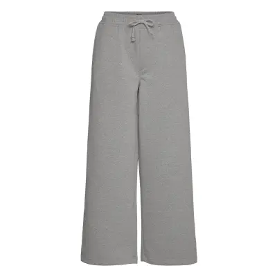Women'S Wide-Legged Sweatpants Sweatpants Mjukisbyxor Grå R-Collection