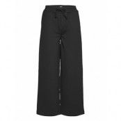 Women'S Wide-Legged Sweatpants Sweatpants Mjukisbyxor Svart R-Collection