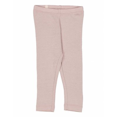 Wool Leggings Base Layers Beige Wheat