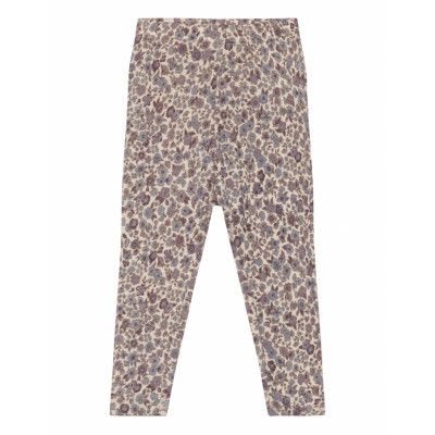 Wool Leggings *Villkorat Erbjudande Leggings Multi/mönstrad Wheat