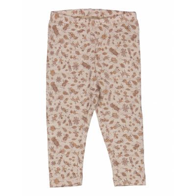 Wool Leggings Outerwear Leggings Multi/mönstrad Wheat