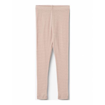 Wheat Wool Silk Leggings Agi Rosa