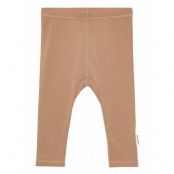 Wool/Bamboo Legging Bottoms Leggings Beige Mikk-line