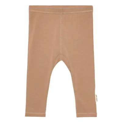 Wool/Bamboo Legging Bottoms Leggings Beige Mikk-line