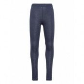 Woolly Leggings Outerwear Base Layers Baselayer Bottoms Navy Müsli By Green Cotton