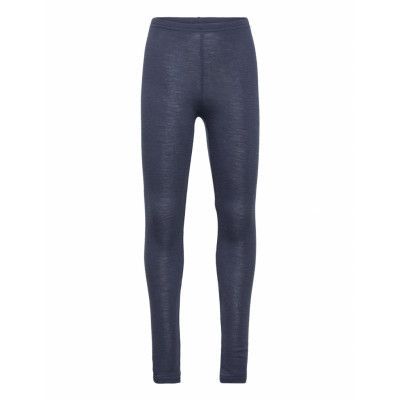Woolly Leggings Outerwear Base Layers Baselayer Bottoms Navy Müsli By Green Cotton